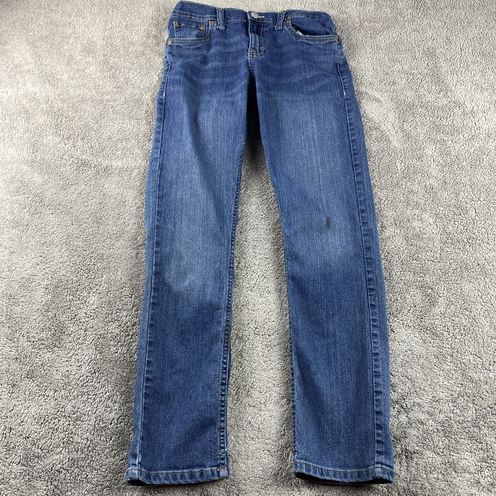 Levis 511 Slim Fit Jeans Womens Size 14 Regular 27x29* Medium Wash‎ Blue Denim